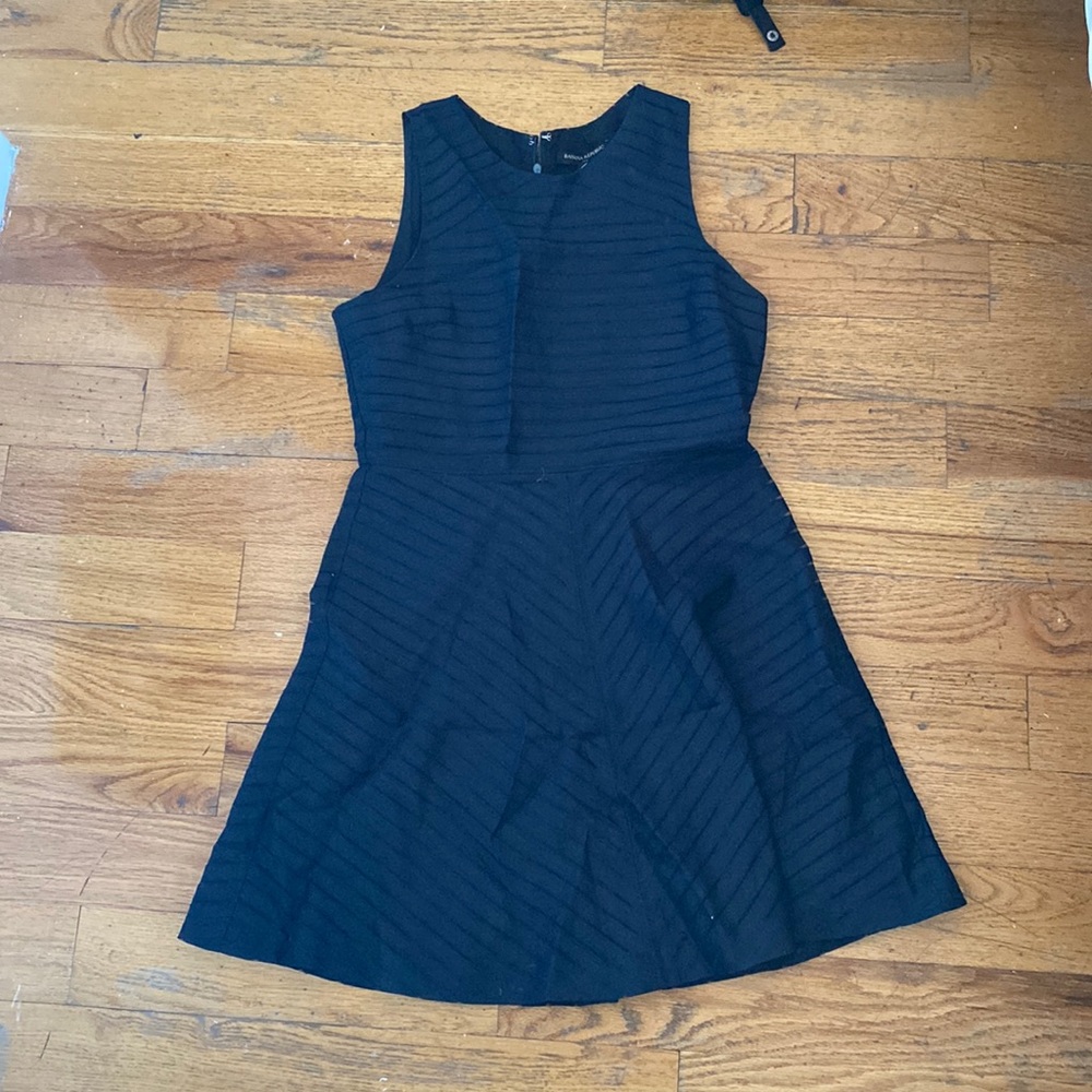 Dark blue professional A line Banana Republic work dress, lightly used